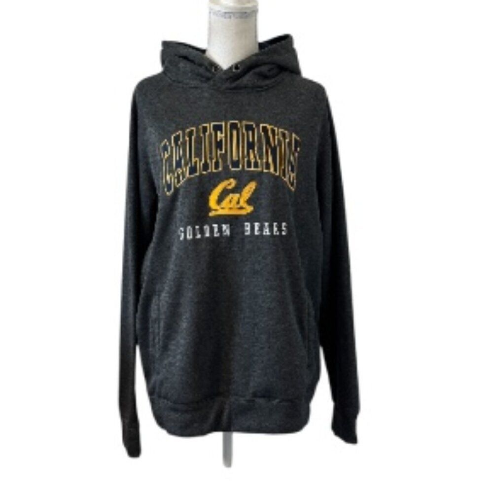 Stadium Athletics California "Cal" Golden Bears Unisex Size Large Gray Gold Whit